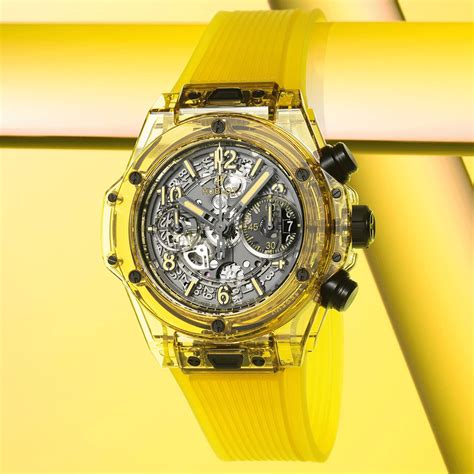 harga hublot yellow sapphire|Hublot unico sapphire.